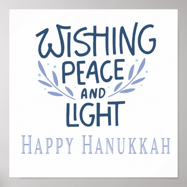 Affiche Happy Hanukkah (Devant)