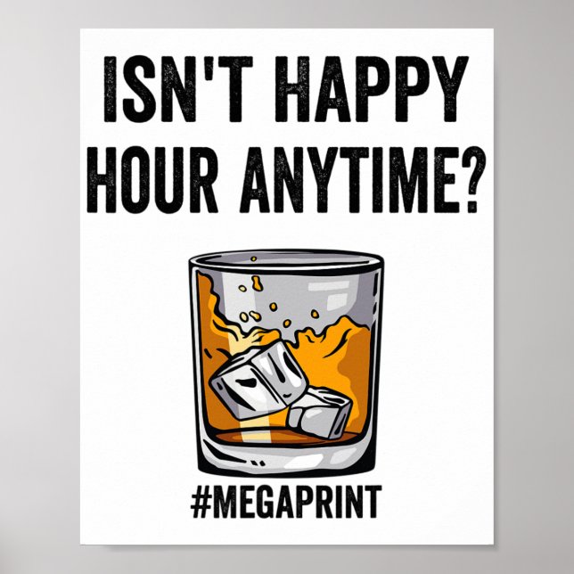 Affiche Happy Hour Anytime Mega Print (Devant)