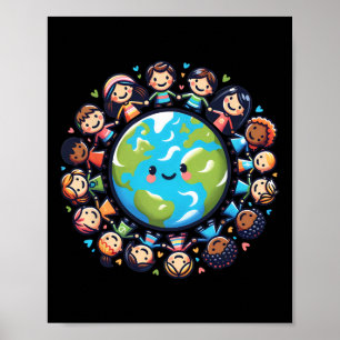 Affiche Happy Jour des terres 2025 Cool Jour des terres en