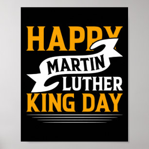 Affiche Happy Martin Luther King Sticker