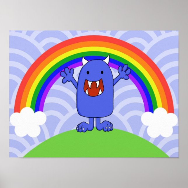 Affiche Happy Monster (Devant)