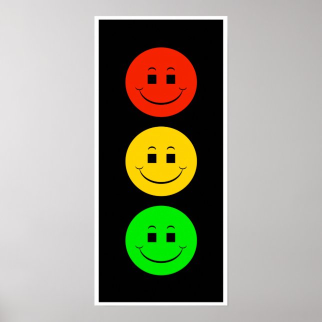 Affiche Happy Moody Stoplight (Devant)