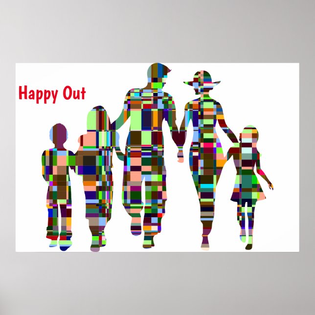 Affiche Happy Out (Devant)