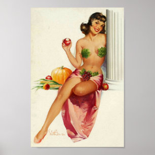 Affiche Happy Pin Up