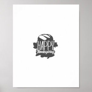 Affiche happy thanksgiving