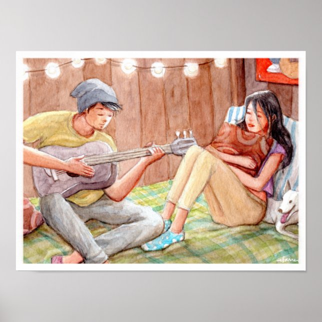 Affiche "Harana" - inspiré par la chanson Eraserheads (Devant)