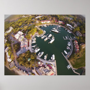 Affiche Harbour Town Golf Links, Hilton Head Island, États