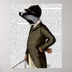 Affiche Harcelez le portrait de cavalier