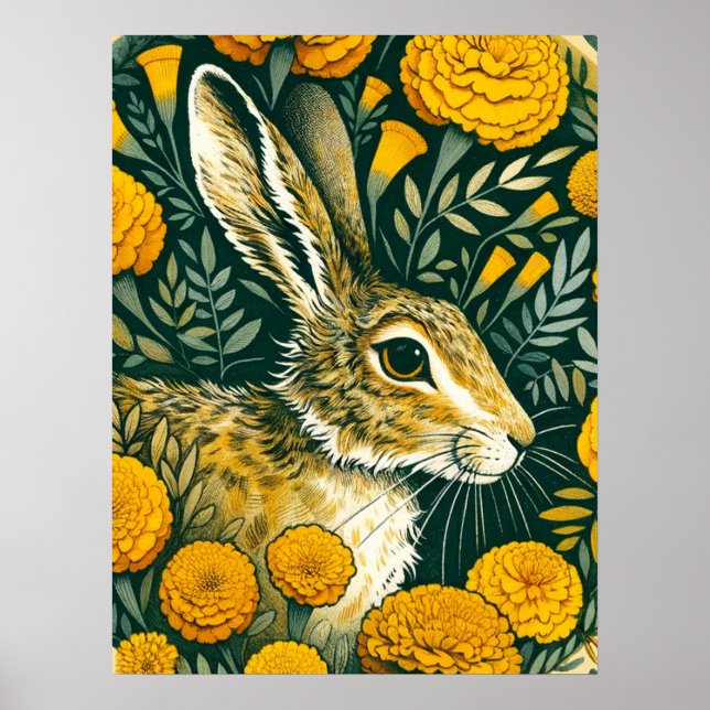 Affiche Hare Marigold (Devant)