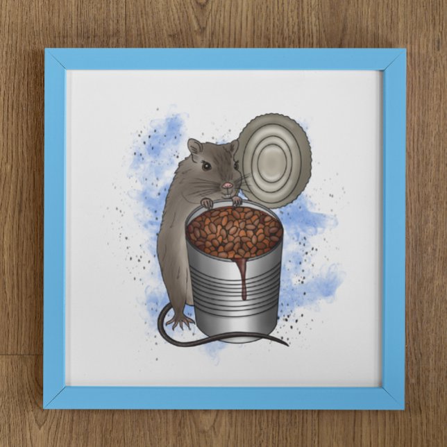 Affiche Haricots de rat et de pain (Créateur téléchargé)