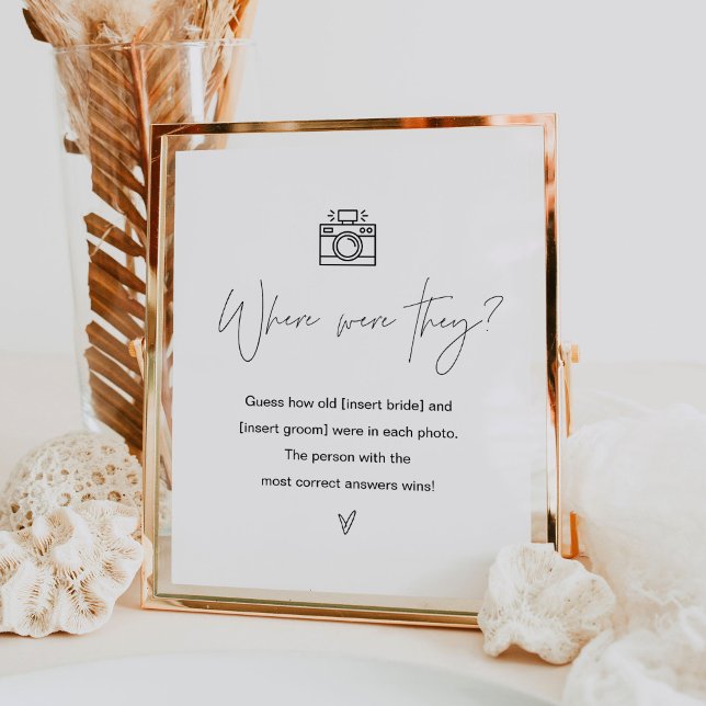 Affiche HARLOW Où Étaient-Ils Fête des mariées Jeu Signal (Créateur téléchargé)