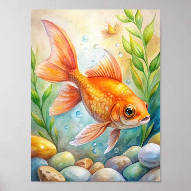 Affiche "Harmonie aquatique" (Devant)
