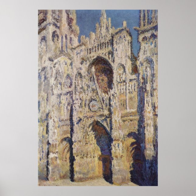 Affiche Harmonie dans Blau und Gold Claude Monet (Devant)