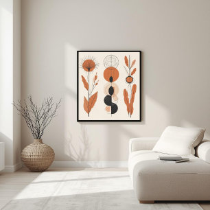 Affiche Harmonie dans la forme – Composition abstraite neu