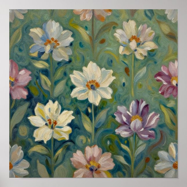 Affiche Harmonie de jardin éthérée (Devant)