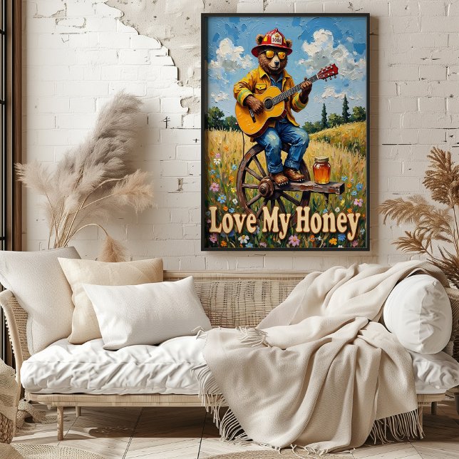 Affiche Harmonie des roues : Les rythmes rustiques de l'ou (Créateur téléchargé)