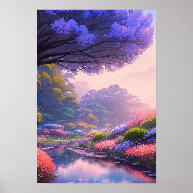 Affiche Harmonie du jardin (Devant)