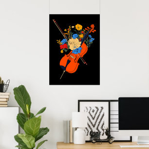 Affiche Harmonie en fleurs