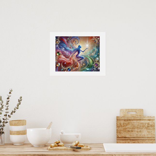 Affiche Harmonie Gemstone : Aquarelle (Cuisine)