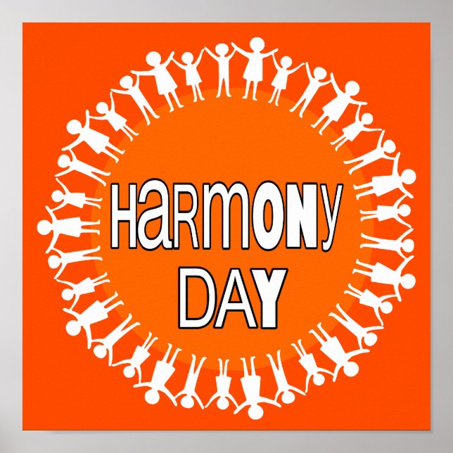Affiche Harmony day, Australie (Devant)