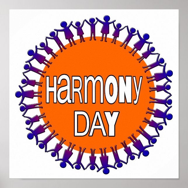 Affiche Harmony day, Australie (Devant)
