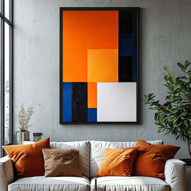 Affiche Harmony in Blocks (Créateur téléchargé)