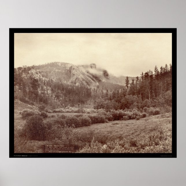 Affiche Harney's Peak Juste après une tempête SD 1890 (Devant)