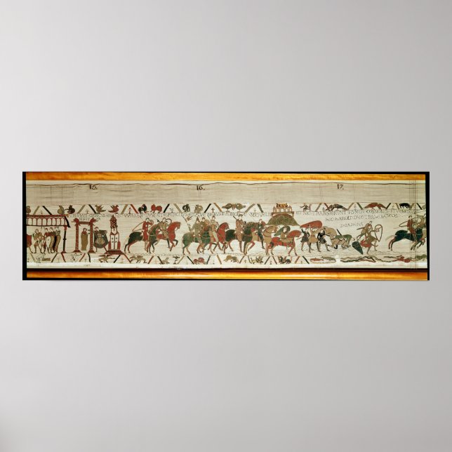 Affiche Harold & Duke William arrive au Mont (Devant)