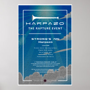 Affiche Harpazo Rapture, événement