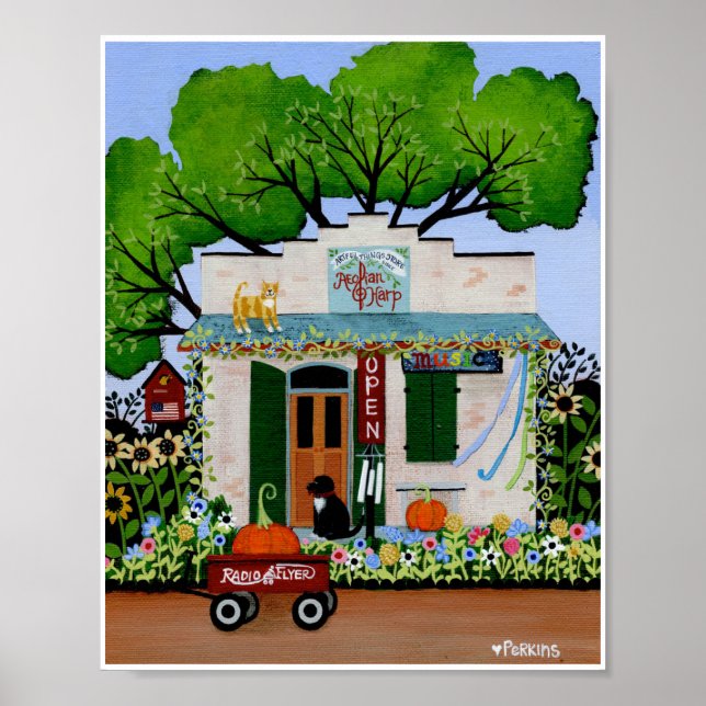 Affiche Harpe d'Eolienne (Devant)