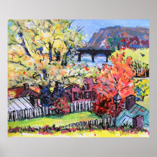 Affiche Harper's Ferry Virginie-Occidentale / Artiste Larr