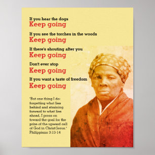 Affiche HARRIET TUBMAN Citer