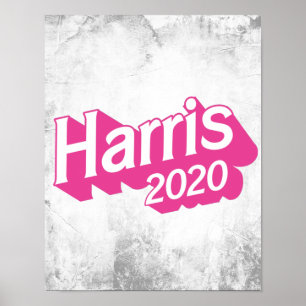 Affiche Harris 2020 Pink Pride