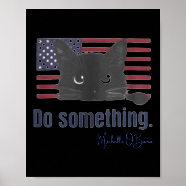 Affiche Harris 2024 Election - Michelle Obama fait quelque (Devant)