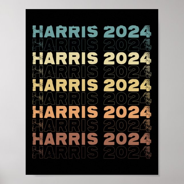 Affiche Harris 2024 Pour Citation De Campagne Électorale D (Devant)