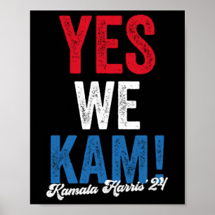 Affiche Harris 2024 Support I&#' ; m Avec Son Kamala Harri