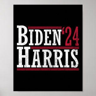 Affiche Harris &#' ; 24 Biden 2024 Elect President Biden