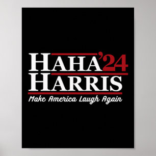 Affiche Harris 24 Rire à nouveau à l'Amérique
