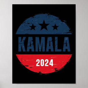Affiche Harris 47 The President Usa America 2024 Election