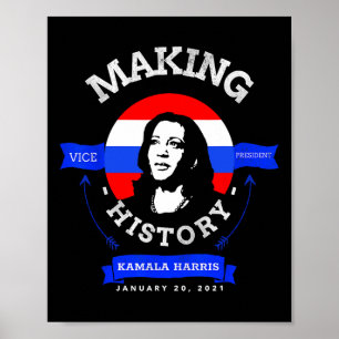 Affiche Harris Inauguration 2021 - Histoire