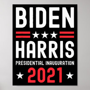 Affiche Harris Inauguration Day 2021 Commemorative Merchan