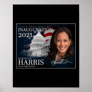 Affiche Harris Inauguration présidentielle 2021