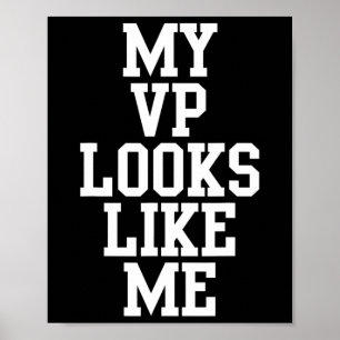 Affiche Harris My Vp Looks Like Me Black Women&#' ; s Cade