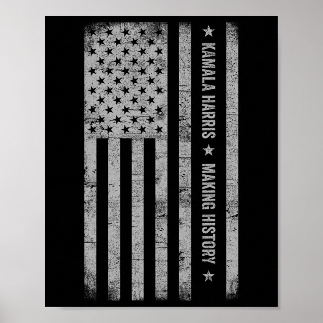 Affiche Harris Rendre l'Histoire Grunding Distressed Ameri (Devant)