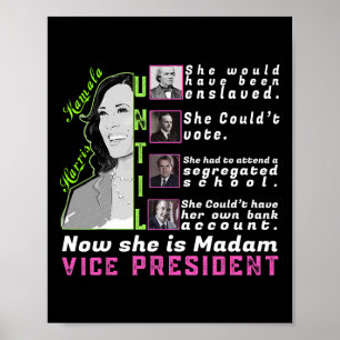Affiche Harris T Shirt - Kamala Harris Vp - Histoire noire
