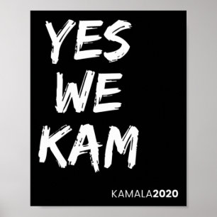 Affiche Harris Vice-Président 2020 Oui Nous Kam Oui Nous P