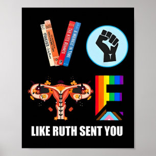 Affiche Harris Votez Comme Ruth Vous A Envoyé