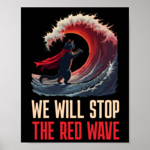 Affiche Harris W Us Election 2024 Nous Arrêterons Le Sti R
