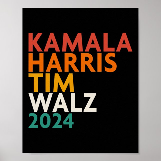 Affiche Harris Waltz 2024 (Devant)