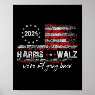 Affiche Harris Waltz 2024 Kamala Election 2024 Nous ne som
